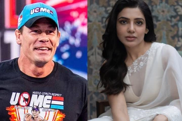 சமந்தாவின் படத்தை பார்த்த ஜான் சினா? போட்டோ பதிவை பாருங்க