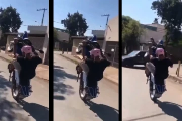 பைக்கில் சாகசம் செய்து சீன் போட்ட நபர் - அடுத்து நடந்த விபரீதம்!