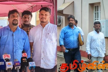 வன்னியில் ஜனநாயக இடதுசாரி முன்னணி வேட்புமனுத் தாக்கல்