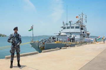 இலங்கை வந்தடைந்த இந்திய கமோர்டா கப்பல்