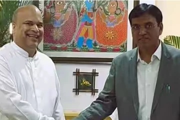 இலங்கை உயர்ஸ்தானிகருக்கும் இந்திய மத்திய சுகாதார அமைச்சருக்குமிடையில் கலந்துரையாடல்