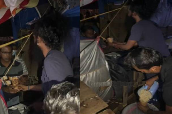 போராட்ட களத்தில் முள்ளிவாய்க்கால் கஞ்சி! | Galle Face Protest Gota Go Gama Mullivaikkal