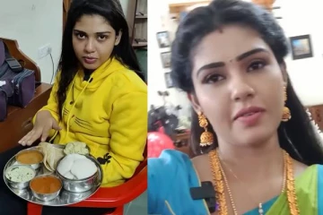 ஷூட்டிங் சாப்பாடு இப்படித்தான் இருக்கும்!! லீக் செய்த பாண்டியன் ஸ்டோர்ஸ் மீனா வெளியிட்ட வீடியோ...