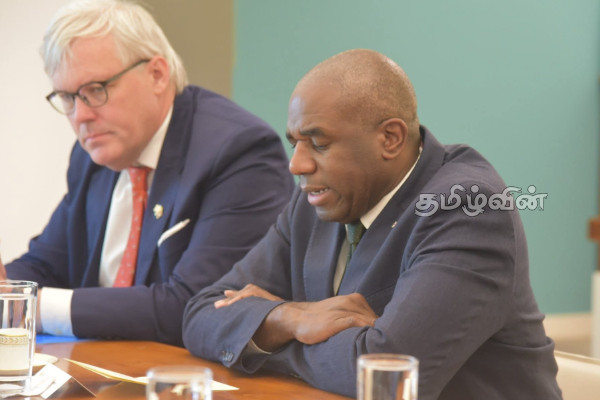 பிரித்தானிய துணைப் பிரதமர் தமிழ்க் கட்சிகளுடன் கலந்துரையாடல்! | Britain Will Always Stand By Us Sl David Lammy