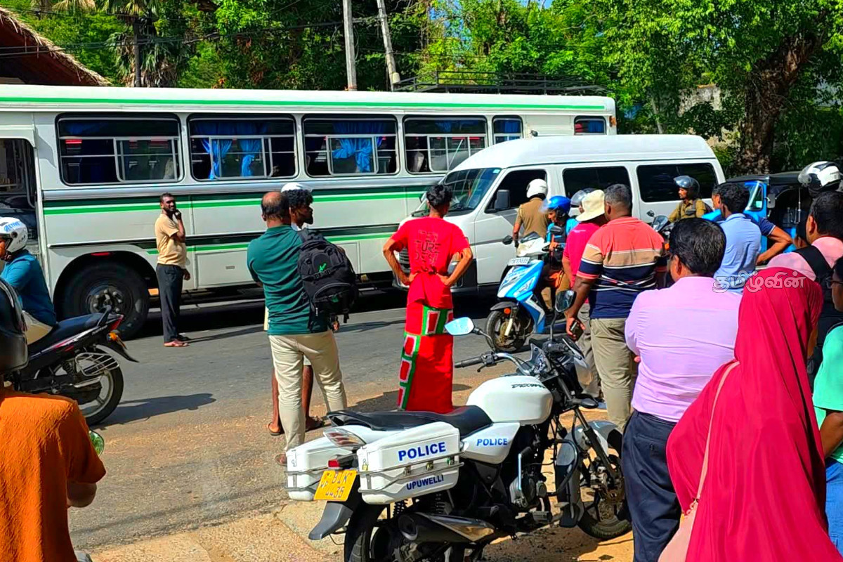 மூன்று வாகனங்கள் ஒன்றோடு ஒன்று மோதி விபத்து | Accident Involving Collision Three Vehicles
