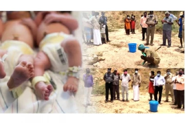 இரட்டைக் குழந்தைகளை குழி தோண்டி புதைத்த கொடூரம்