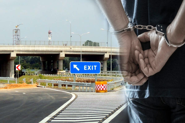 அதிவேக நெடுஞ்சாலையில் ஆசனப்பட்டி அணியாமல் சென்ற ஐவர் கைது | Five Arrested For Not Wearing Seat Belts