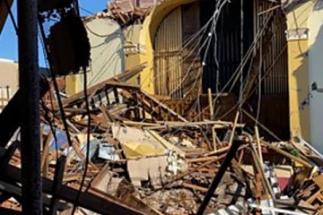 அமெரிக்காவில் நொடிப்பொழுதில் அழிந்த 100 ஆண்டுகள் பழமையான தேவாலயம்