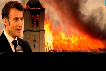 பிரான்சில் ஒரே வாரத்தில் இரண்டு தேவாலயங்களுக்கு தீவைப்பு: மேக்ரான் விதித்துள்ள தடை