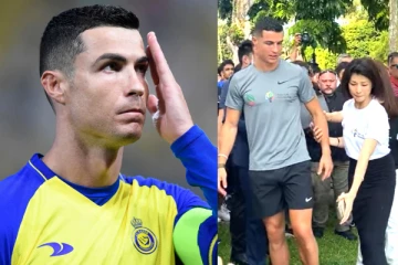 ரொனால்டோவை தொட்டு தொட்டு உறவாடிய நடிகை: ரசிகர்கள் குற்றச்சாட்டு