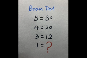 Brain Teaser IQ Test : இந்த எளிய புதிருக்கு ஐந்து நொடிகளில் விடை கூற முடியுமா?