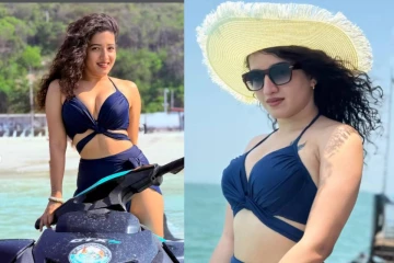 ஆடையை பறக்கவிடும் பிக்பாஸ் கெமி!! தாய்லாந்தில் டூபீஸில் உலாவும் போட்டோஸ்...