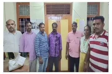 ஆந்திராவில் இருந்து கடத்தி வரப்பட்ட 6 கிலோ கஞ்சா பறிமுதல்