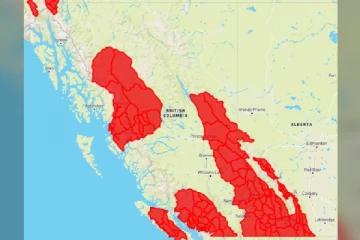 கனடாவில் இந்தப் பகுதி மக்களுக்கு விடுக்கப்பட்டுள்ள அவசர எச்சரிக்கை