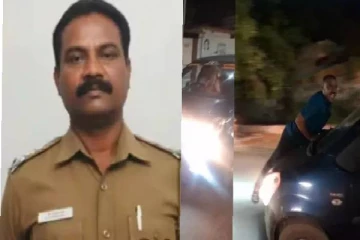 எஸ்எஸ்ஐ செய்த மோசமான வேலை - காரின் மேல் கதறிய இளைஞர்!