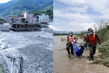 Nepal Flood: உருவ பொம்மைகளுக்கு இறுதிச்சடங்கு