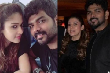 பிறந்தநாள் பார்ட்டி! காதலருடன் கேக் வெட்டி கொண்டாடிய நடிகை நயன்தாரா!