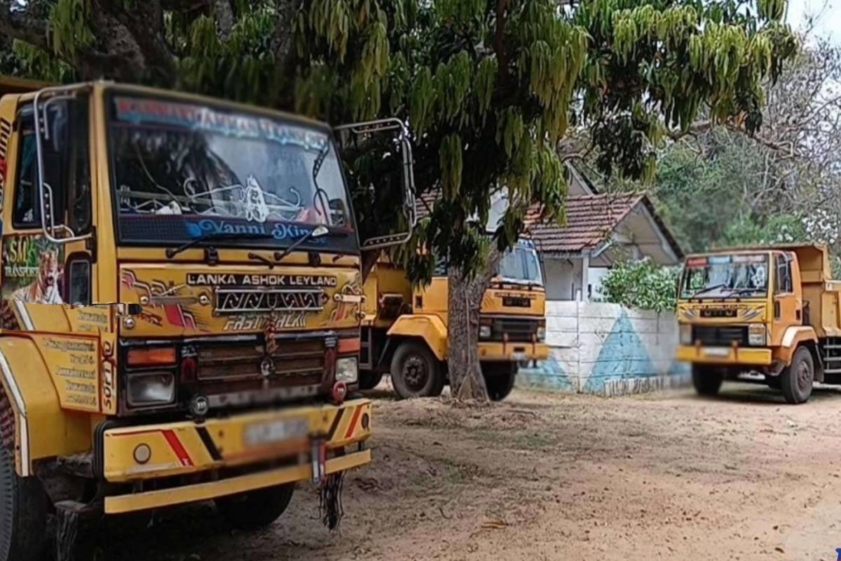 யாழ் பொலிஸாரின் அதிரடி நடவடிக்கை ; சட்டவிரோத மணல் ஏற்றிய டிப்பர் கைப்பற்றல் | Jaffna Police Drastic Action Loaded Illegal Sand