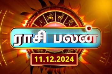 இன்றைய ராசி பலன்(11.12.2024)