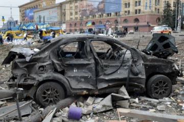 முடிவுக்கு வராத யுத்தம் :  கார்கிவ் -போலீஸ் தலைமையகம் மீது ரஷ்யா தாக்குதல்