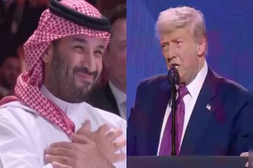 சவுதி பட்டத்து இளவரசரைப் பார்த்து ட்ரம்ப் கேட்ட அந்த கேள்வி: சங்கடத்தில் நெளிந்த இளவரசர்