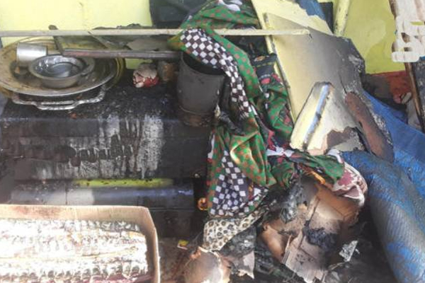 தொடர் குடியிருப்பு ஒன்றில் பயங்கர திடீர் தீ விபத்து! 5 பேர் காயம் | Dayagama Fire Accident Apartment Home