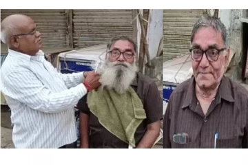 21 ஆண்டுகளாக தாடியை ஷேவ் செய்யாமல் இருந்த நபர் - இப்படி ஒரு காரணமா?