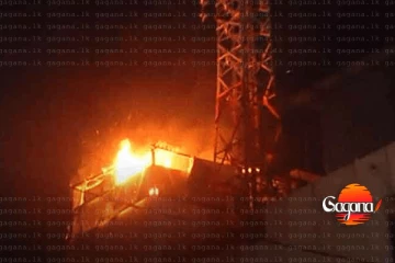 අංගොඩ IDH ප්‍රදේශයේ වෙළඳ සැලකට ගින්නක්