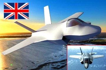 F-35 போன்ற உருவமைப்பு: பிரித்தானியா வெளியிட்ட GCAP 6-ஆம் தலைமுறை போர்விமான படம்