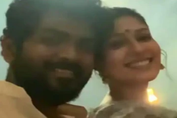 ‘’டூ  டுட்டு  டூ.. ஐ லவ் யூ  நிஜமா ஐ லவ் யூ  ‘’   : வானவேடிக்கைகளுக்கு நடுவே  விக்னேஷ் சிவன் நயன்தாரா  வைரலாகும் வீடியோ!