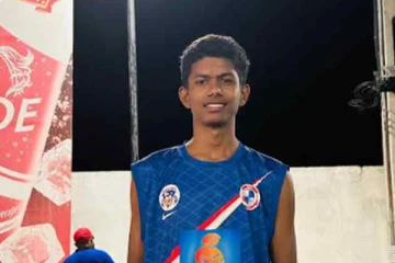 இலங்கை தேசிய உதைபந்தாட்ட அணியில் கிதுஷன்