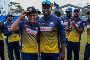 ஏஞ்சலோ மேத்யூஸுக்கு நூறு, துனித்திற்கு முதல் டெஸ்ட்! கெத்தாக களமிறங்கிய இலங்கை வீரர்கள்