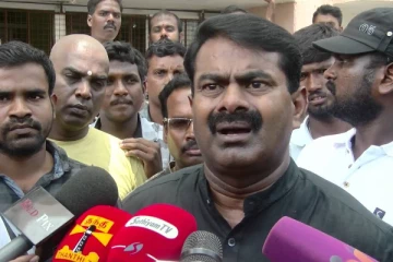 சீமானை பார்க்கணும் - கத்தியை எடுத்து நெஞ்சில் கிழித்த இளைஞர் ; குடும்பத்துடன் தற்கொலை மிரட்டல்