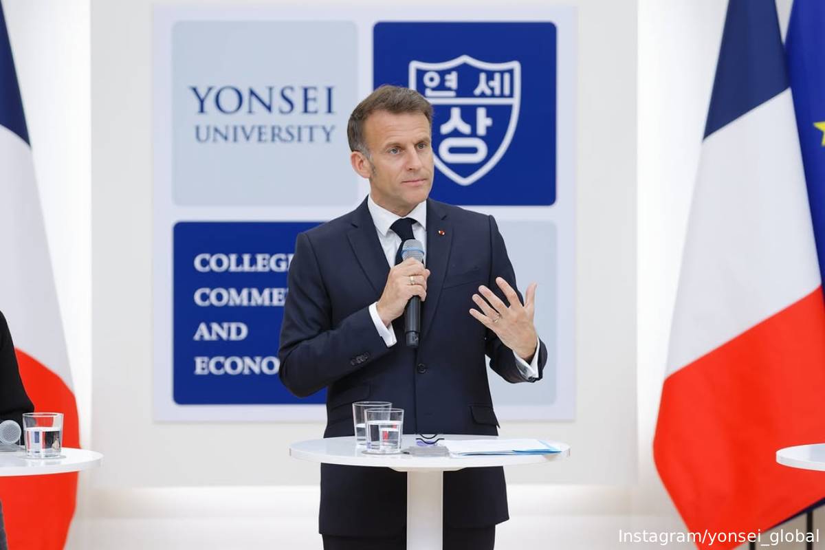 அமெரிக்கா, சீனாவிற்கு எதிராக புதிய உலக ஒழுங்கு - இந்தியாவிற்கும் மேக்ரான் அழைப்பு | Macron Urge New World Order Against Us China