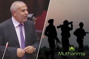 கிழக்கில் தீவிரவாதக்குழுக்கள் என்று சர்வதேசத்தை திசைதிருப்பும் முயற்சியா..சபையில் ரவூப் ஹக்கீம்