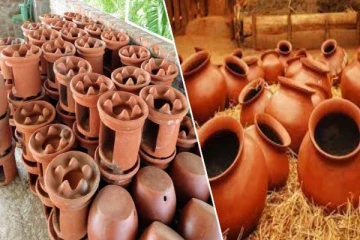 எரிவாயு தட்டுப்பாட்டின் எதிரொலி! களிமண் அடுப்புகளுக்கு கடும் கிராக்கி