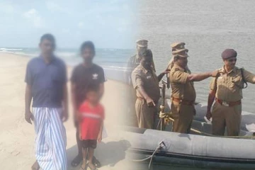 தனுஷ்கோடியில் தஞ்சமடைந்த ஈழத் தமிழர்கள்!