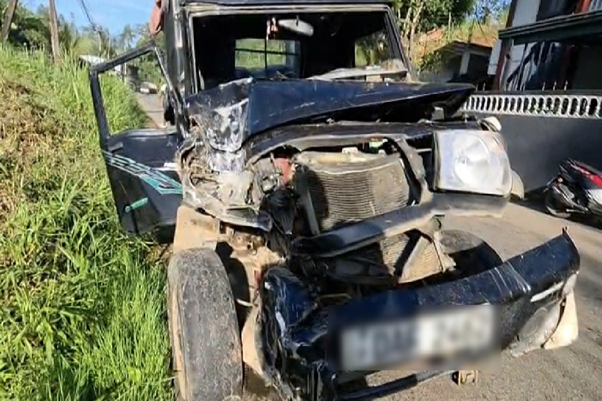 இன்று காலை இடம்பெற்ற கோர விபத்து | A Horrific Accident That Occurred This Morning