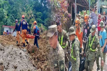 பிலிப்பைன்ஸில் தங்கச்சுரங்கம் அமைந்துள்ள கிராமத்தில் நிலச்சரிவு: 54 பேர் பலி