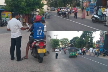 திருகோணமலையில் ஜனாதிபதி தேர்தலை புறக்கணிக்க கோரி துண்டுப்பிரசுரம்