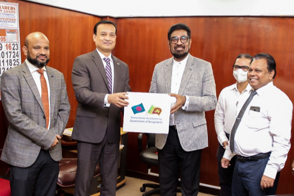 இக்கட்டான நேரத்தில் இலங்கைக்கு கிடைத்த உதவிக்கரம் | Bangladesh Donates Essential Medicines