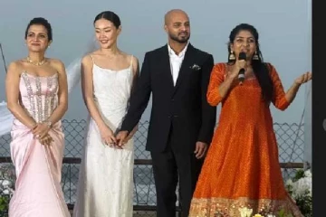 டிடி சகோதரர் திருமண நிகழ்ச்சி!! ஓடோடி வந்த எதிர்நீச்சல் சீரியல் நடிகைகள்..