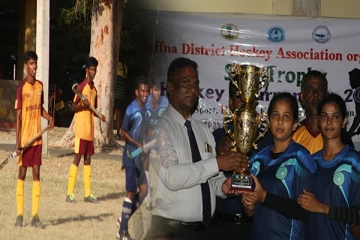 சமூகத்தில் விழிப்புணர்வை ஏற்படுத்தும் நோக்கில் யாழில் ஹொக்கி போட்டி