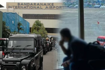 கட்டுநாயக்க விமான நிலையத்தில் சிக்கிய வெளிநாட்டவர்