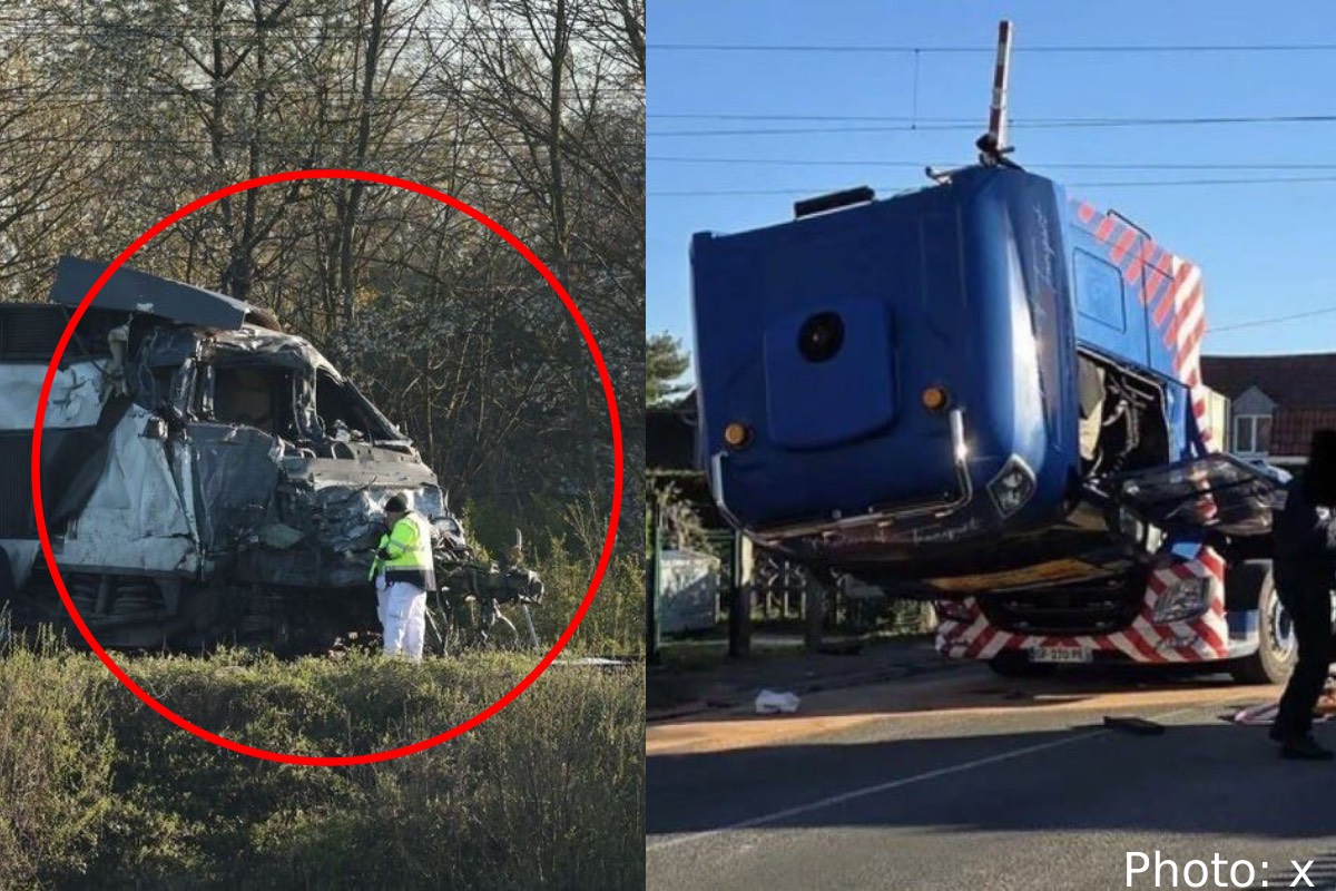 பிரான்சில் 350 பயணிகளுடன் விபத்தில் சிக்கிய ரயில்: லொறி சாரதியை கைது செய்த பொலிஸார் | Tgv Train Collision With Truck In North France