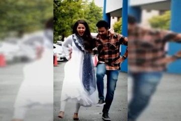 நாட்டு நாட்டு பாடலுக்கு நாட்டுக்குத்து குத்திய கயல் சீரியல் நடிகை! வைரலாகும் வீடியோக்காட்சி