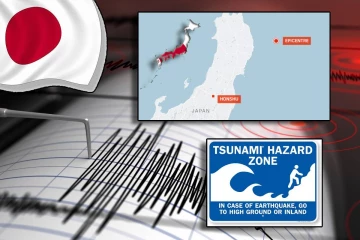 ஜப்பானில் சக்தி வாய்ந்த நிலநடுக்கம் : விடுக்கப்பட்டுள்ள சுனாமி எச்சரிக்கை