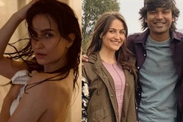 வெறும் துண்டுடன் தனிமையில் எடுத்த புகைப்படம்.. தனுஷ் பட நடிகை வெளியிட்ட போட்டோஸ்.