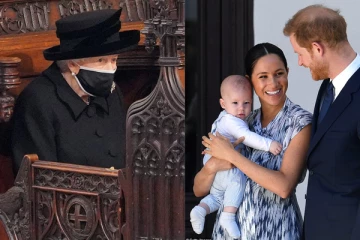 மகன் ஆர்ச்சியுடன் இணைந்து ராணியாரிடம் பேசிய மேகன் மெர்க்கல்: அரண்மனை வட்டாரம் வெளியிட்ட தகவல்