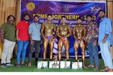 ஐந்தாவது வடமாகாண ஆணழகன் போட்டியில் சாதித்த மன்னார் இளைஞர்கள்